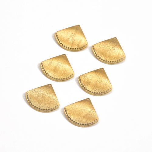 Colgantes de la joyería de cobre amarillo, metal, Gota, pulido, con múltiples orificios & Bricolaje & cepillado, color original, 29.5x26.5mm, Vendido por UD