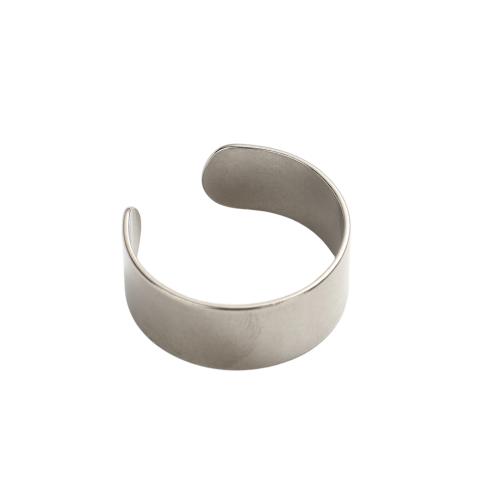 Base de Acero inoxidable para Anillo , acero inoxidable 316, Bricolaje, color original, 19x8x0.7mm, diámetro interior:aproximado 18mm, Vendido por UD