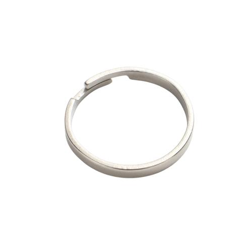 Base de Acero inoxidable para Anillo , acero inoxidable 304, Bricolaje, color original, 19x2.3x1mm, diámetro interior:aproximado 17mm, Vendido por UD