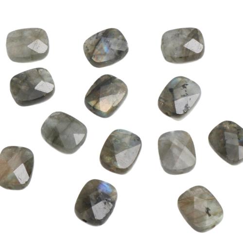 Abalorios de Labradorita, Rectángular, Bricolaje & facetas, 10x8x4.5mm, Vendido por UD