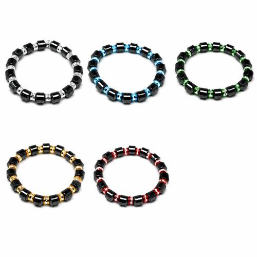 Hematite Bracelet Grade A, 8mm .5 Inch 