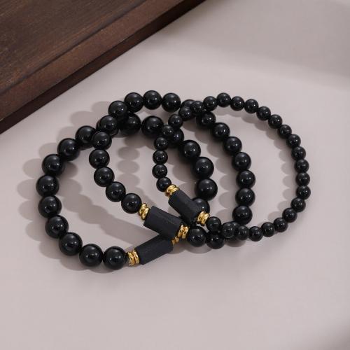 Pulsera de Piedras Preciosas, Joyería & diferentes materiales para la opción & unisexo, más colores para la opción, Vendido por Sarta
