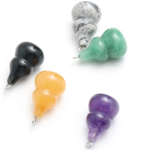 Joyas de piedras preciosas colgante, Calabaza, Bricolaje & diferentes materiales para la opción, 20x13x10mm, Vendido por UD
