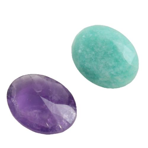 Cabujones de Gema, Piedras preciosas, Óvalo, Bricolaje & diferentes materiales para la opción & diverso tamaño para la opción & facetas, Vendido por UD