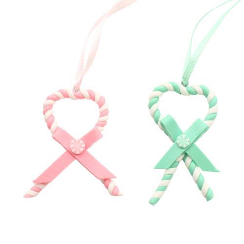 Polymer Ton Schmuck Anhänger, Herz, DIY, keine, verkauft von PC