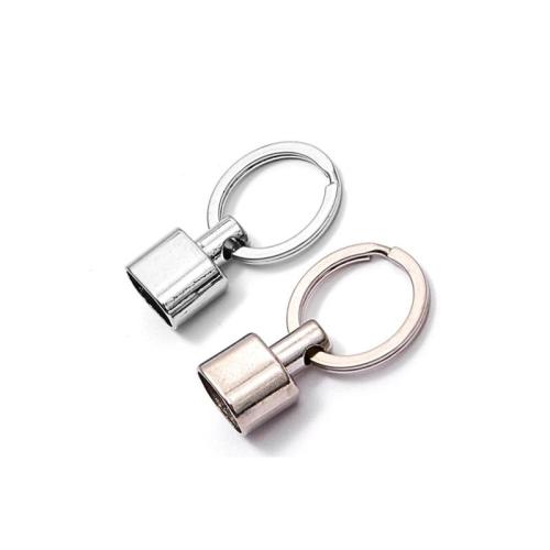 Zinc Alloy Key Clasp Finding, plated, DIY [