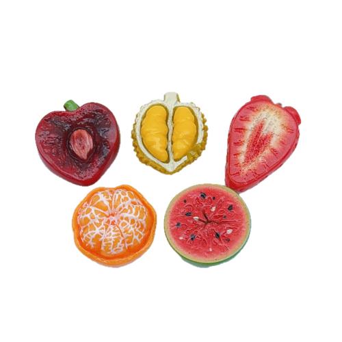 Harz Perlen Schmuck, ObstFrucht, DIY & verschiedene Stile für Wahl & Emaille, verkauft von PC