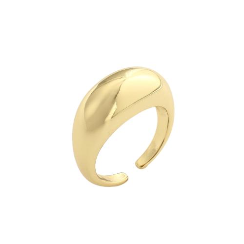 Messing Manschette Fingerring, vergoldet, Modeschmuck & für Frau, Innendurchmesser:ca. 20mm, verkauft von PC