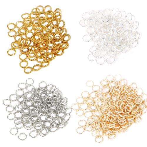 Máquina Cut Brass Ring Saltar Cerrado, metal, chapado, Bricolaje & diverso tamaño para la opción, más colores para la opción, 1000PCs/Bolsa, Vendido por Bolsa