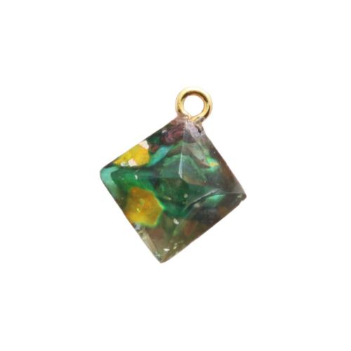 Colgantes de jaspe imperial, Jaspe Impresión, Patrón Geométrico, pulido, Bricolaje & diverso tamaño para la opción, más colores para la opción, Vendido por UD