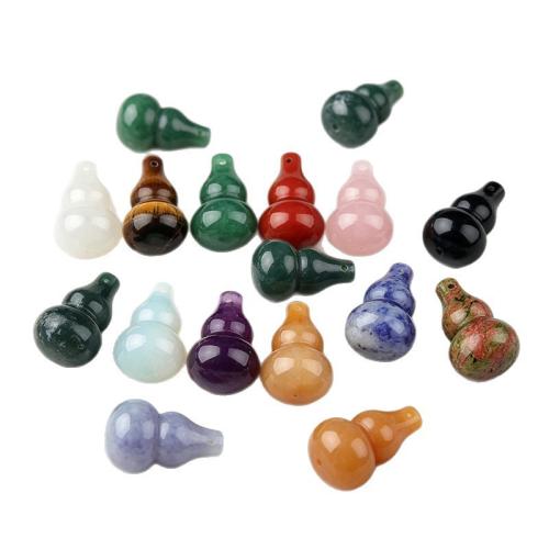 Joyas de piedras preciosas colgante, Calabaza, Bricolaje & diferentes materiales para la opción, 18x30mm, Vendido por UD
