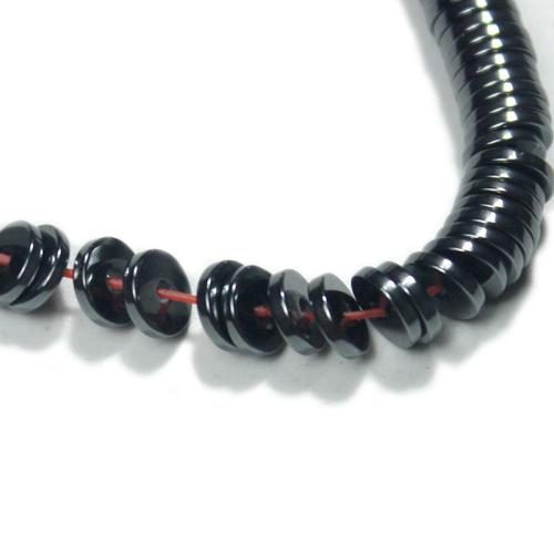 Non Magnetic Hematite Beads, Round, polished, DIY black [