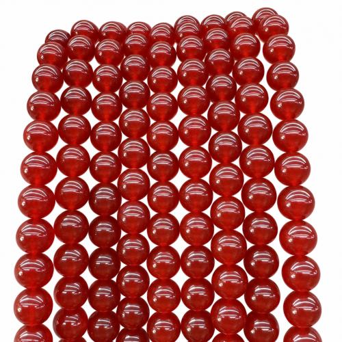 Perles de pierre gemme unique, cornaline, Rond, DIY & normes différentes pour le choix Environ 38 cm, Vendu par brin