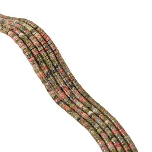 Perles de pierre gemme unique, Dragon-Blood-pierre, Plat rond, poli, DIY Environ 38 cm, Vendu par brin