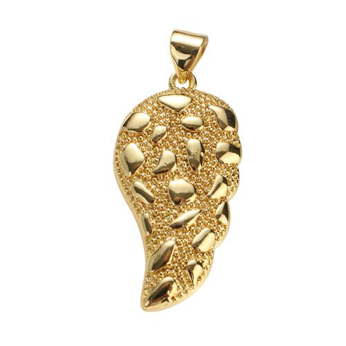 Bijoux pendentifs en laiton, Plaqué d'or, DIY Environ Vendu par PC[