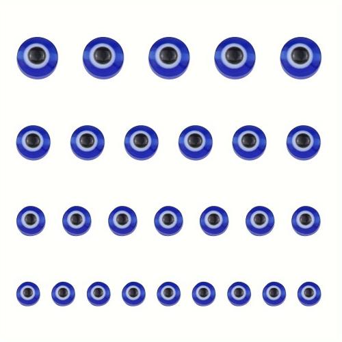 Böses Auge Harz Perlen, blöser Blick, DIY & verschiedene Größen vorhanden, blau, verkauft von PC