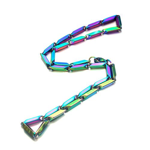 Cadena de barra de acero inoxidable, acero inoxidable 304, chapado, longitud diferente para la opción & Bricolaje, más colores para la opción, 3mm, Vendido por UD[