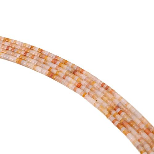 Rosa Aventurin , flache Runde, poliert, DIY, 2x4mm, Länge:ca. 38 cm, verkauft von Strang