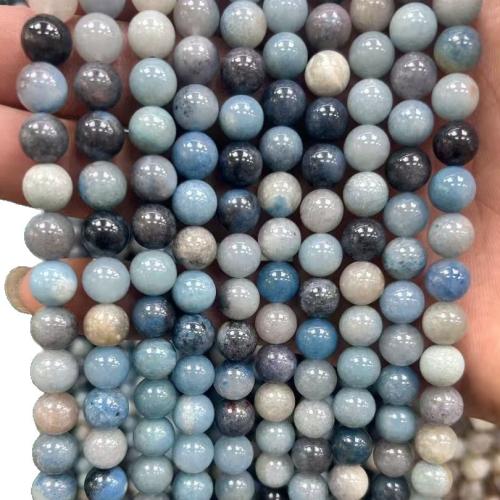 Perles de pierre gemme mixte, avec Pierre naturelle, Rond, DIY & normes différentes pour le choix Environ 38 cm, Vendu par brin[