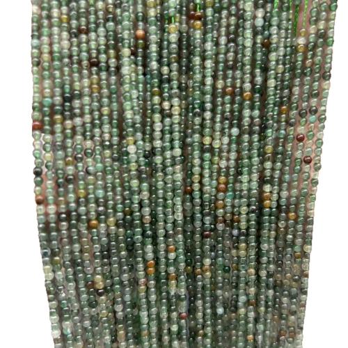 Perles de pierre gemme unique, jade d'arc-en-ciel, Rond, poli, DIY & normes différentes pour le choix Environ 38 cm, Vendu par brin
