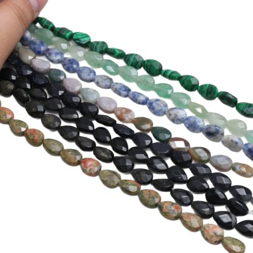 Perles de pierre gemme unique, larme, DIY & différents matériaux pour le choix & normes différentes pour le choix & facettes, Vendu par brin