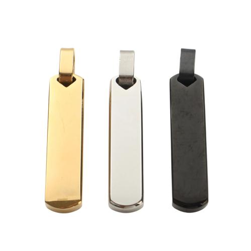 Stainless Steel Pendants, 304 Stainless Steel, plated, DIY 