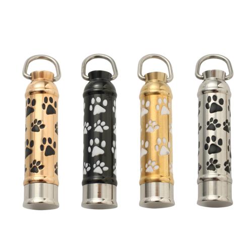 Cinerary Casket Pendant, 304 Stainless Steel, plated, DIY & enamel 