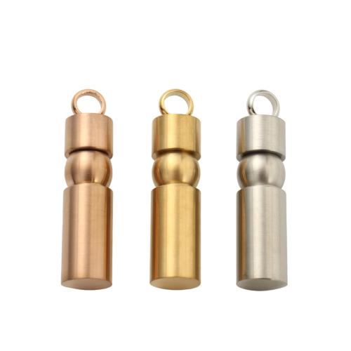 Cinerary Casket Pendant, 304 Stainless Steel, plated, DIY 