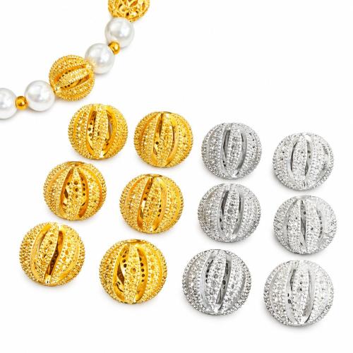 Entretoise de perles en laiton, pastèque, Placage, DIY & pavé de micro zircon & creux, plus de couleurs à choisir, Vendu par PC[