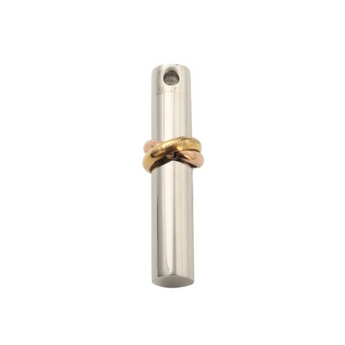 Cinerary Casket Pendant, 304 Stainless Steel, plated, DIY 