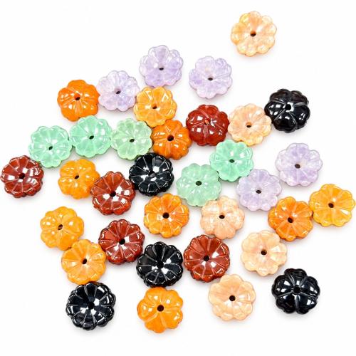 Gemstone Bead Cap, Flower, polished, DIY 