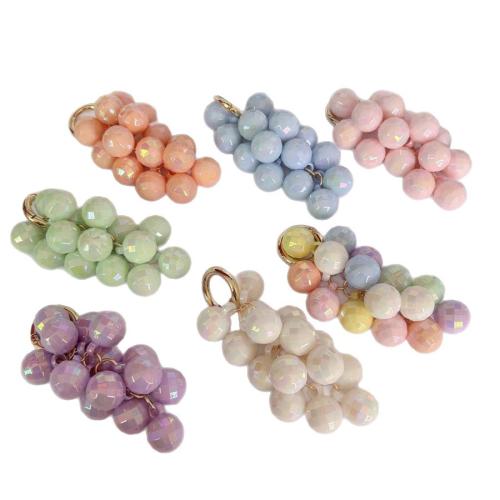 Resin Key Clasp, Grape, Unisex & epoxy gel 
