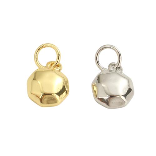 Brass Jewelry Pendants, plated, DIY Approx 3.5mm 