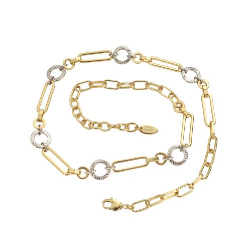 真鍮ケーブル リンク ネックレス , 銅, メッキ, ファッションジュエリー & ユニセックス, 長さ:約 70 センチ, 売り手 パソコン[