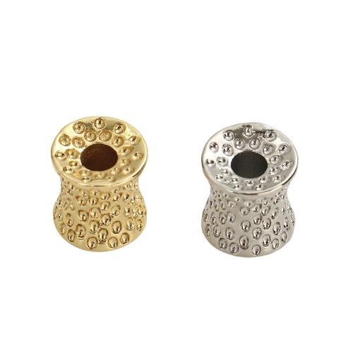 Entretoise de perles en laiton, Placage, DIY & martelé, plus de couleurs à choisir Environ 3.5mm, Vendu par PC[