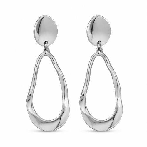 Zinc Alloy Drop Earring, plated, fashion jewelry & for woman & hollow [