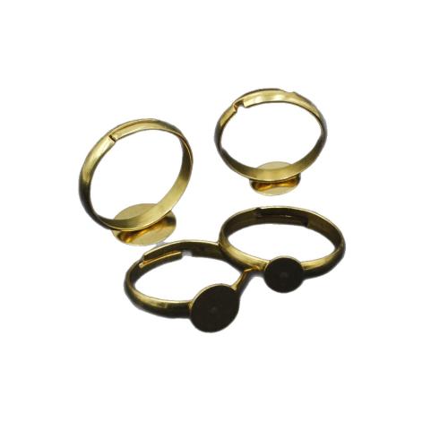 laiton anneau à base plat de protection, Placage, DIY & normes différentes pour le choix, Vendu par PC[