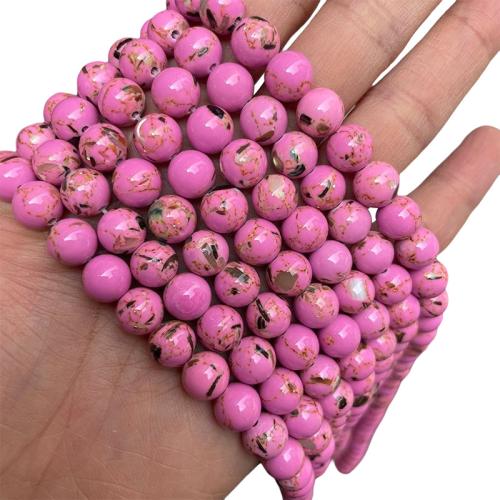 Natural Turquoise Beads, Round, DIY 