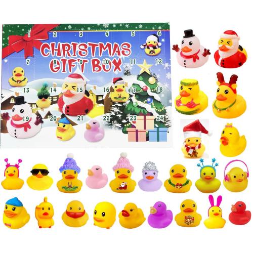 Plastic Decoration, Duck, Christmas Design 