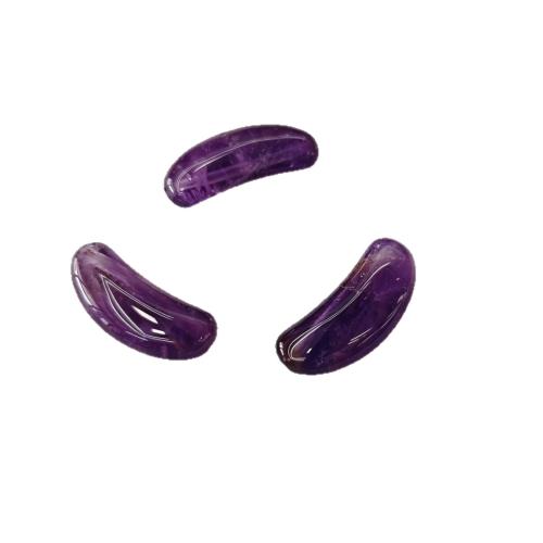 Gemstone Curved Tube Beads, polished, DIY 