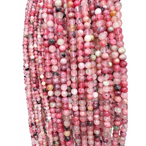 Single Gemstone Beads, Cherry Stone, Round, DIY Approx 38 cm 