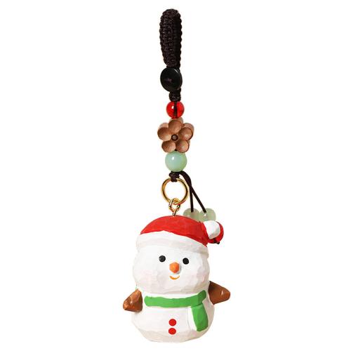 ウッド キークラスプ, スノーマン, ハンドメイド, クリスマスデザイン & 異なるスタイルを選択 売り手 パソコン