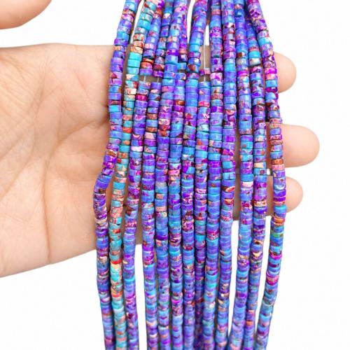 Impression Jasper Beads, Abacus, DIY Approx 38 cm 