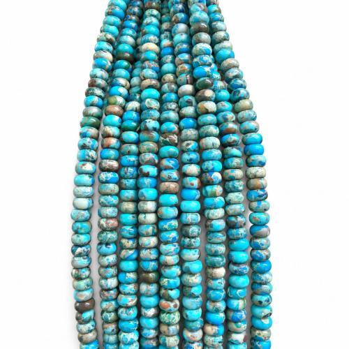 Impression Jasper Beads, Abacus, DIY Approx 38 cm 