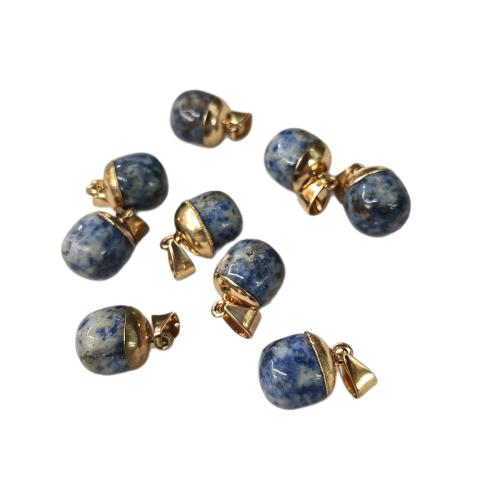 Pendentif bijoux de pierre gemme, larme, poli, DIY & différents matériaux pour le choix Vendu par PC