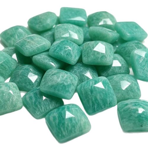 Edelstein Cabochons, Amazonit, DIY & Maschine Polieren & verschiedene Stile für Wahl & facettierte, verkauft von PC