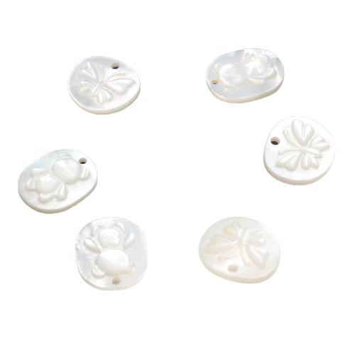 White Shell Pendants, DIY 