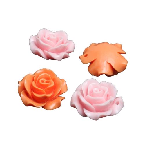 Solid Color Resin Beads, DIY 25mm 