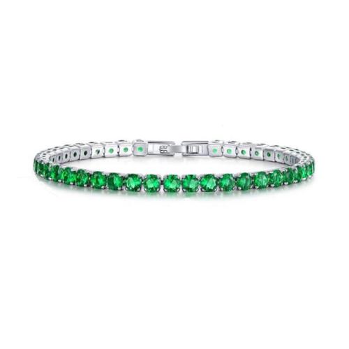 laiton bracelet, Placage, pavé de micro zircon & pour femme, plus de couleurs à choisir, Vendu par PC