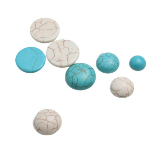 Synthetic Turquoise Cabochon, Dome, DIY 